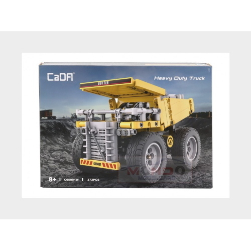 CADA Cada Heavy Duty Truck 372 Pcs Yellow Black DBLC65001W