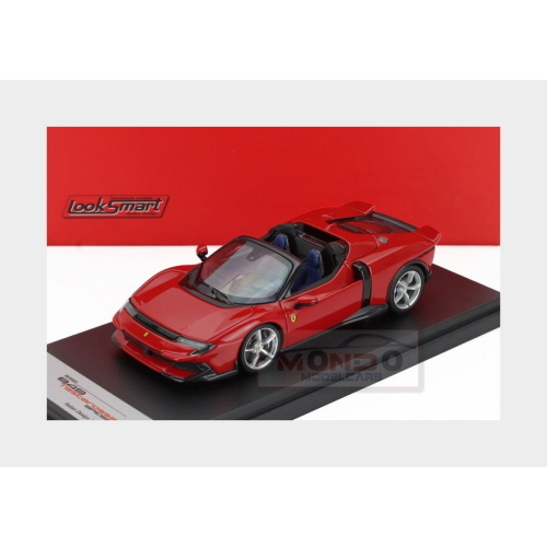 1:43 LOOKSMART Ferrari 849 Testarossa Spider 2025 Rosso Corsa Red LS566B