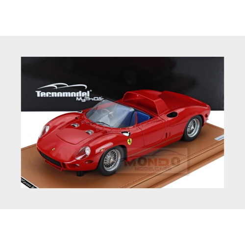 1:18 TECNOMODEL Ferrari 330P 4.0L V12 Spider Press Version 1965 Red TM18-309A
