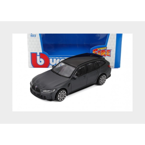 1:43 BURAGO Bmw 3-Series M3 M-Performance (G81) Touring Sw Station Wagon 2023 Matt Grey BU30479GY-30000