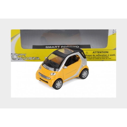 1:43 NEWRAY Smart Fortwo 1998 Yellow NY19127i-Y