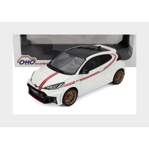 1:18 OTTOMOBILE Toyota Yaris Gr Tgr Italy Limited Edition 2024 White Red OT1183