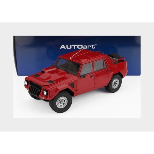 1:18 AUTOART Lamborghini Lm002 Pick-Up 1986 Rosso Siviglia Red AA74551