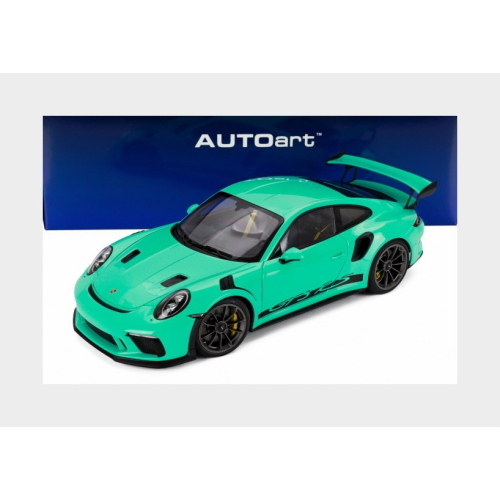 1:18 AUTOART Porsche 911 991-2 Gt3 Rs Coupe 2017 Mint Green AA78181