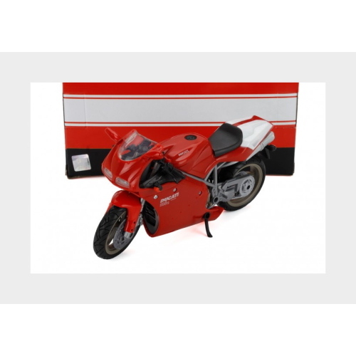 1:12 NEWRAY Ducati 998S Testastretta Replica Superbike 2001 Red NY43693i-998S