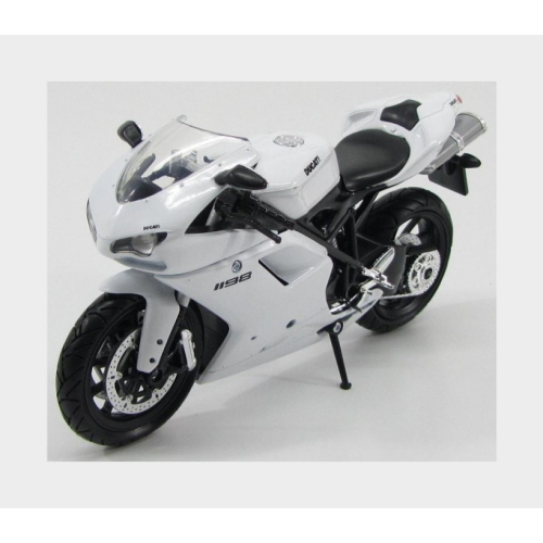 1:12 NEWRAY Ducati 1198 2011 White NY57143WH