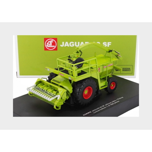 1:32 UNIVERSAL HOBBIES Claas Jaguar 80 Sf With Pick-Up Head Light Green UH6772