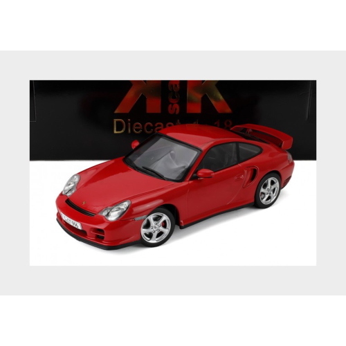 1:18 KK SCALE Porsche 911 996 Gt2 Coupe 2001 Red KKDC181454