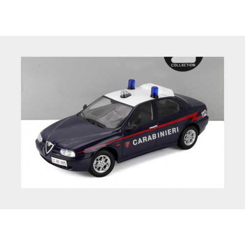 1:18 TRIPLE9 Alfa Romeo 156 Carabinieri 1998 Blue T9-1800516