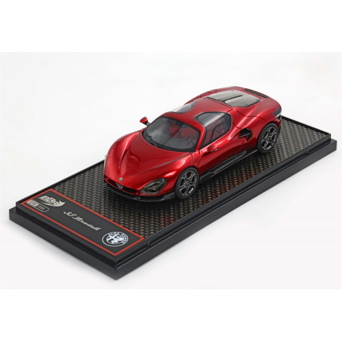 1:43 BBR Alfa Romeo 33 Stradale Rosso Villa D’Este BBRC317A
