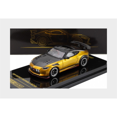 1:64 INNO-MODELS Nissan Fairlady Z (Rz34) Coupe 2022 Gold Black IN64-400ZTS-GOLD