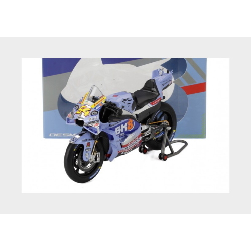1:12 KILOWORKS Ducati Desmosedici Gp25 Team Gresini Racing #54 Motogp Season 2025 Fermin Aldeguer Light Blue KLW0015-17