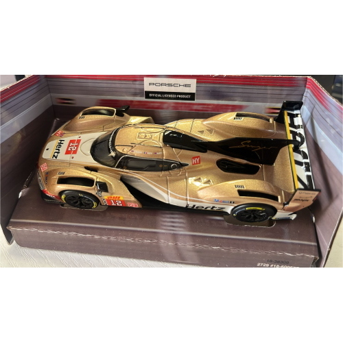 1:43 BURAGO Porsche 963 9Rd 4.6L Turbo V8 Team Hertz Jota #12 24H Le Mans 2024 Will Stevens Norman Nato Callum Ilott BU60047-12