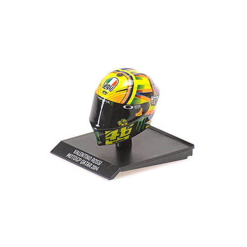 1:10 MINICHAMPS Casco Valentino Rossi Motogp Qatar 2014 315140056