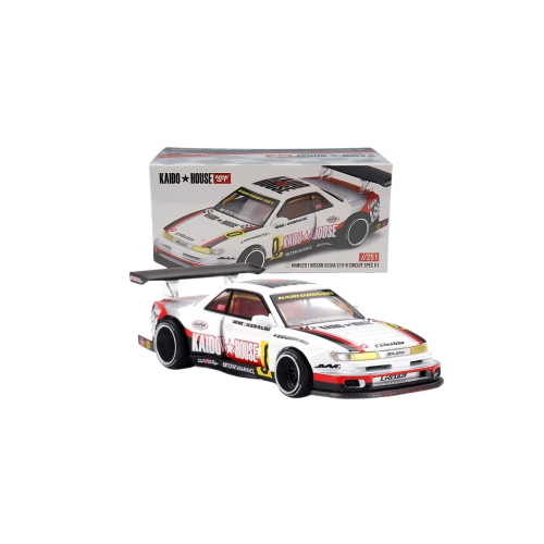 1:64 MINI GT Nissan Silvia S13-R Circuit Spec V1 1991 KHMG251