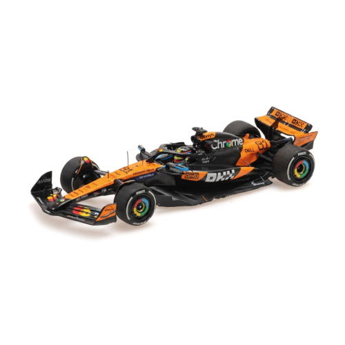 1:43 MINICHAMPS Mclaren F1 Mcl39 Team Mclaren #81 2Nd Hungarian Gp 2025 Oscar Piastri Orange Black 537255681