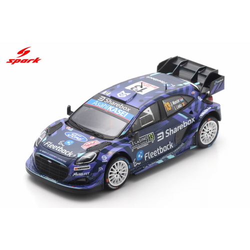 1:43 SPARK Ford England Puma Rally1 Team M-Sport Wrt #13 Rally Montecarlo 2026 Gregoire Munster Louis Louka Blue Black S6919