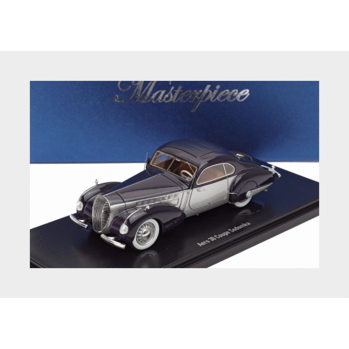 1:43 AUTOCULT Aero 30 Sodomka Coupe 1936 Dark Blue Silver ATC90382