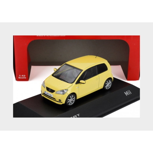 1:43 EDICOLA Seat Mii 3-Door 2013 Yellow SEATCOLL005