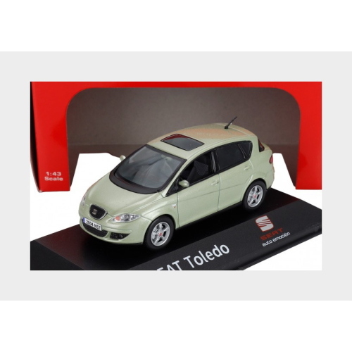 1:43 EDICOLA Seat Toledo 2004 Very Light Green Met SEATCOLL015