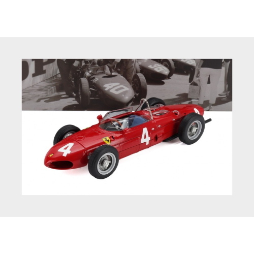 1:18 WERK83 Ferrari F1 156 Sharknose #4 Winner British Gp 1961 Wolfgang Von Trips Red W1807902