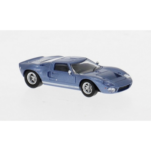 1:87 BREKINA PLAST Ford Gt 40 Blue 1966 BRE18553