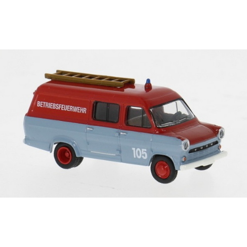 1:87 BREKINA PLAST Ford Transit 1970 Blue-Grey Haulage Company BRE93496