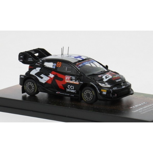 1:64 TARMAC WORKS Toyota Gr Yaris Rally1 Hybrid Rally Latvia 2024 Toyota Gazoo Racing Wrt #69 K. Rovanperä/J. Halttunen T64-085-24RL69