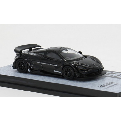 1:64 TARMAC WORKS Mclaren 720S Lb-Works Black T64-106-BK