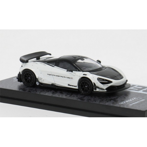 1:64 TARMAC WORKS Mclaren 720S Lb-Works White/Black T64-106-WH