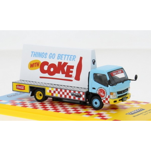 1:64 TARMAC WORKS Mitsubishi Fuso Canter Coca Cola T64T-TL002-CC2