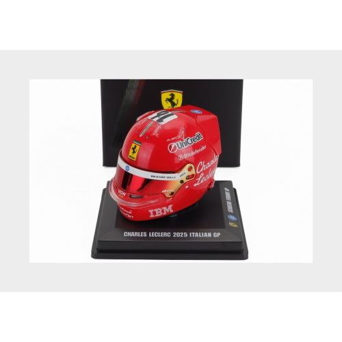 1:5 LOOKSMART Bell Helmet Casco Helmet F1 Charles Leclerc Team Ferrari Hp #16 Monza Italy Gp 2025 Niki Lauda 50Th Anniversary World Champion Red LSHEL020