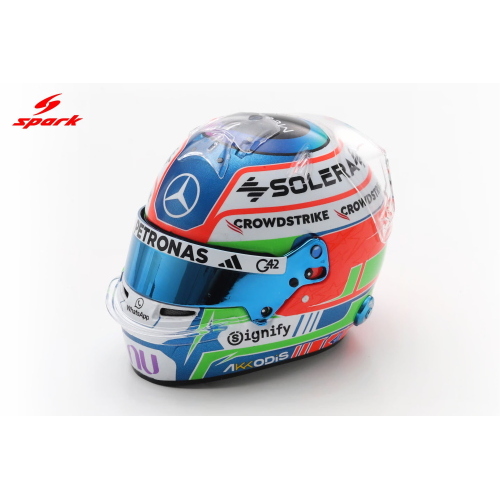 1:5 SPARK Bell Helmet Casco Helmet F1 Andrea Kimi Antonelli Team Amg Petronas #12 Season 2026 White Red Green 5HF242